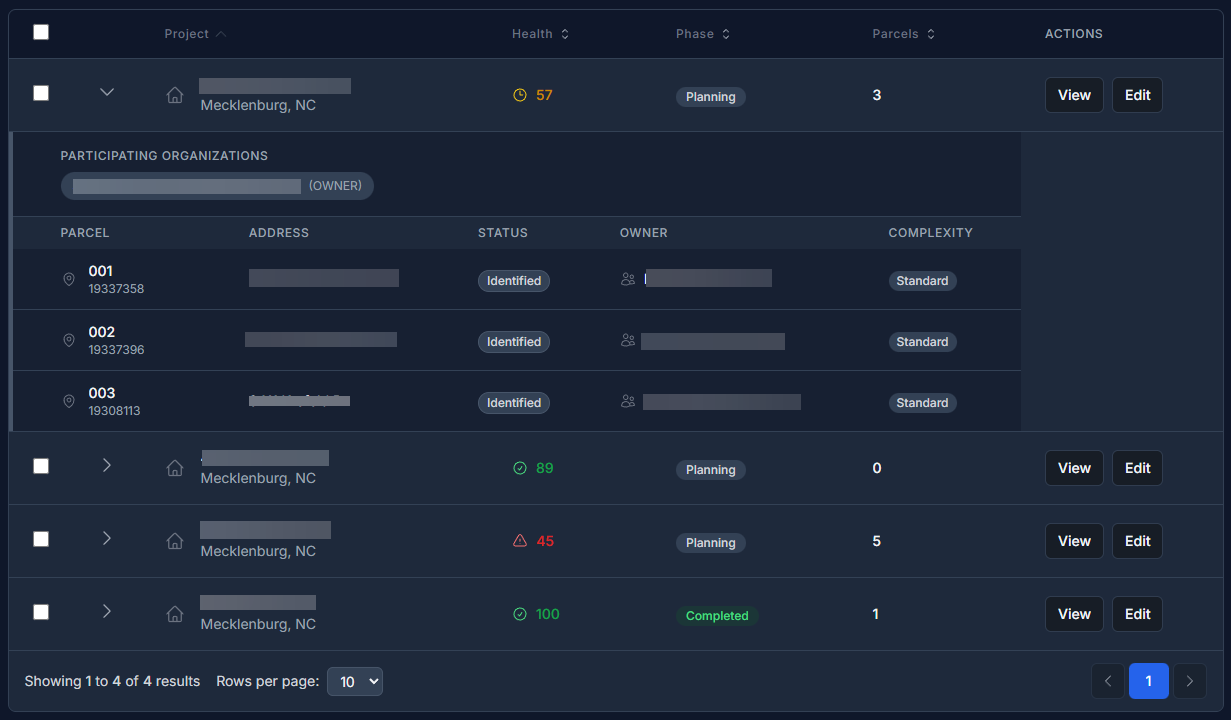 ROW Engine Dashboard